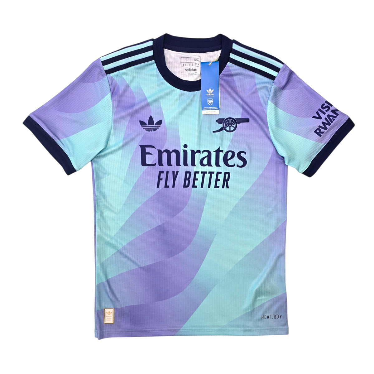 2024/25 Arsenal Third Football Shirt (S) Adidas (Player Version | BNWTs)