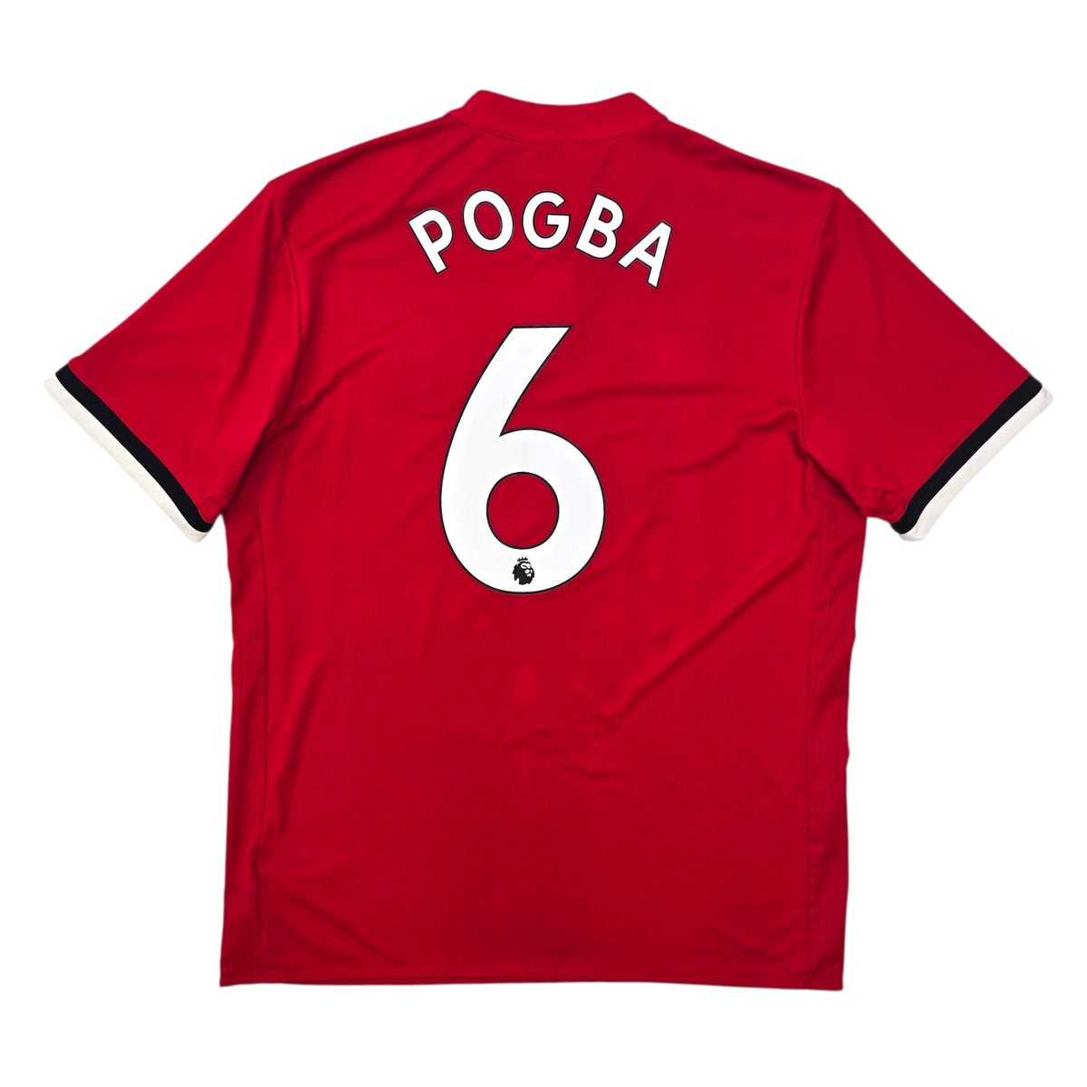 2017/18 Manchester United Home Football Shirt (L) Adidas #6 Pogba