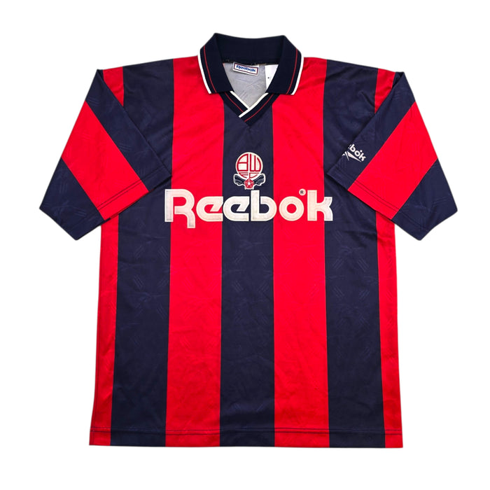 1993/95 Bolton Wanderers Away Football Shirt (M) Reebok