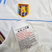 2002/03 Aston Villa Away Football Shirt (M) Diadora #17 Hendrie