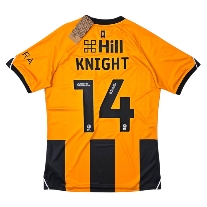 2025/26 Cambridge United Home Football Shirt (M) Umbro #14 Knight