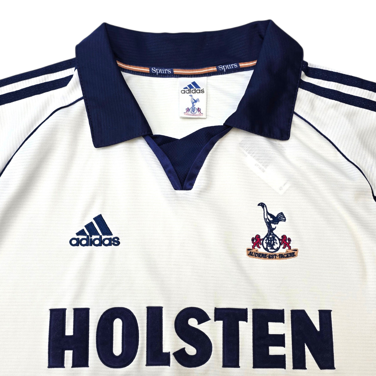 1999/01 Tottenham Hotspur Home Football Shirt (L) Adidas