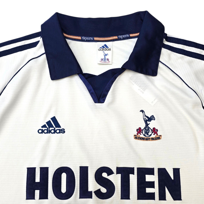 1999/01 Tottenham Hotspur Home Football Shirt (L) Adidas