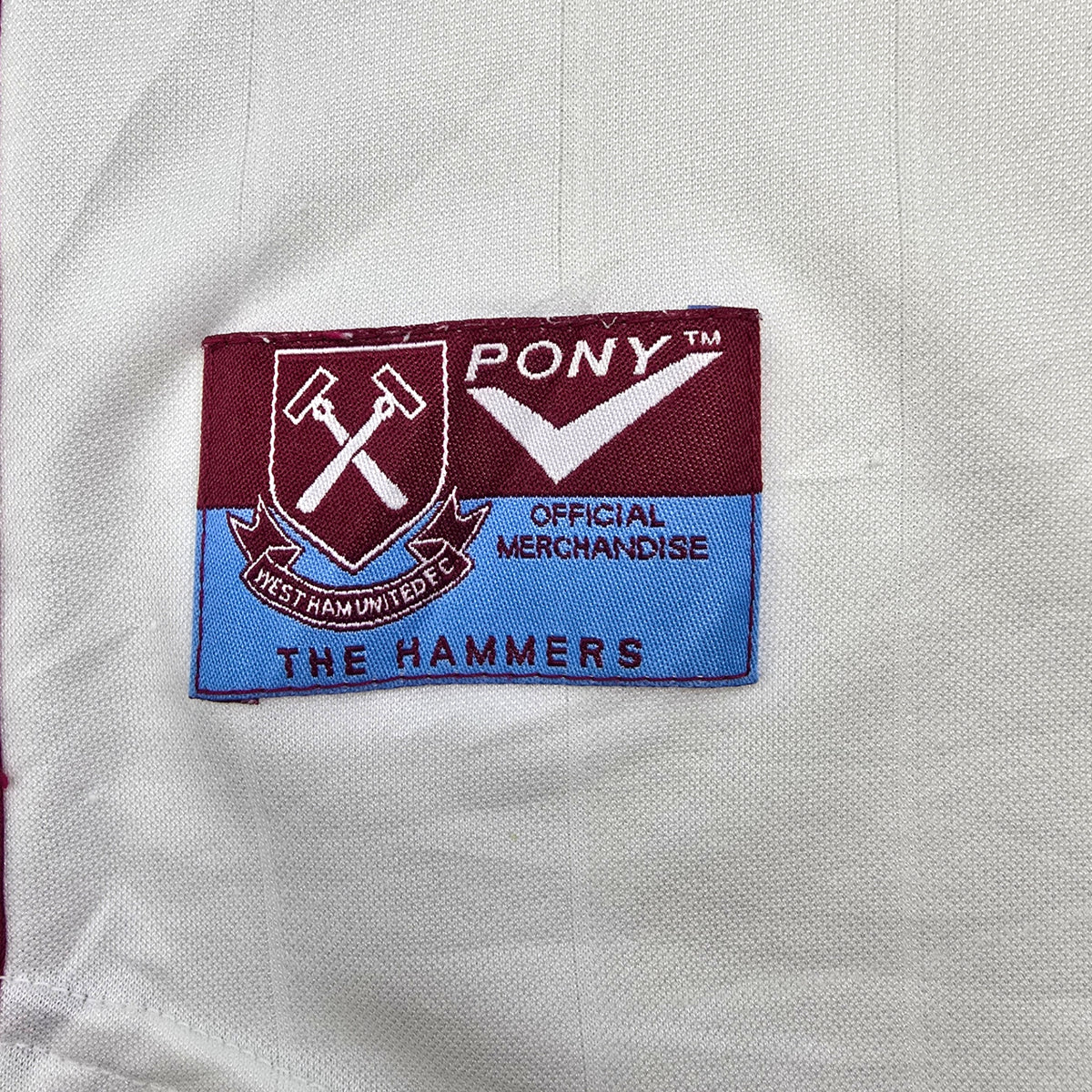 1998/99 West Ham United Away Football Shirt (XL) PONY