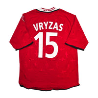 2001/02 Perugia Home Football Shirt (XL) Galex #15 Vryzas
