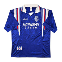 1996/97 Glasgow Rangers Home Football Shirt (L) Adidas