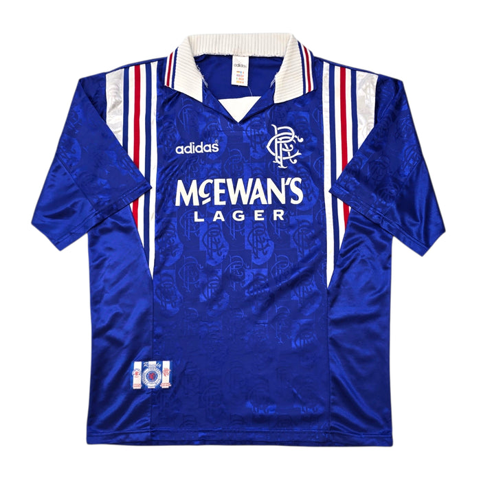 1996/97 Glasgow Rangers Home Football Shirt (L) Adidas