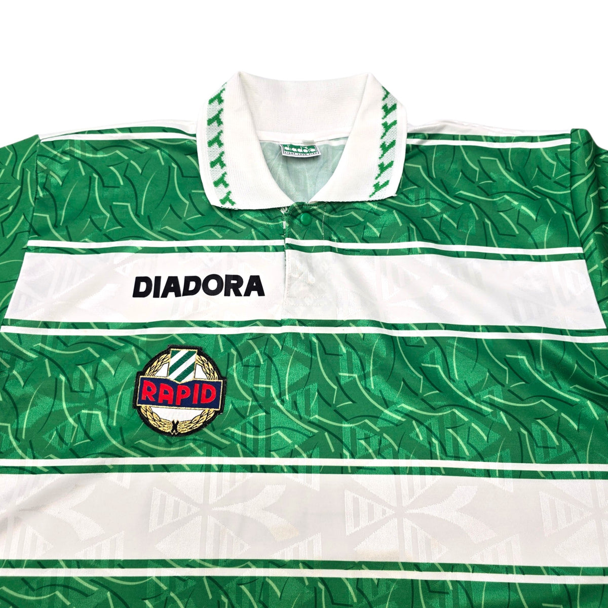 1995/96 Rapid Vienna Home Football Shirt (XL) Diadora