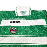 1995/96 Rapid Vienna Home Football Shirt (XL) Diadora