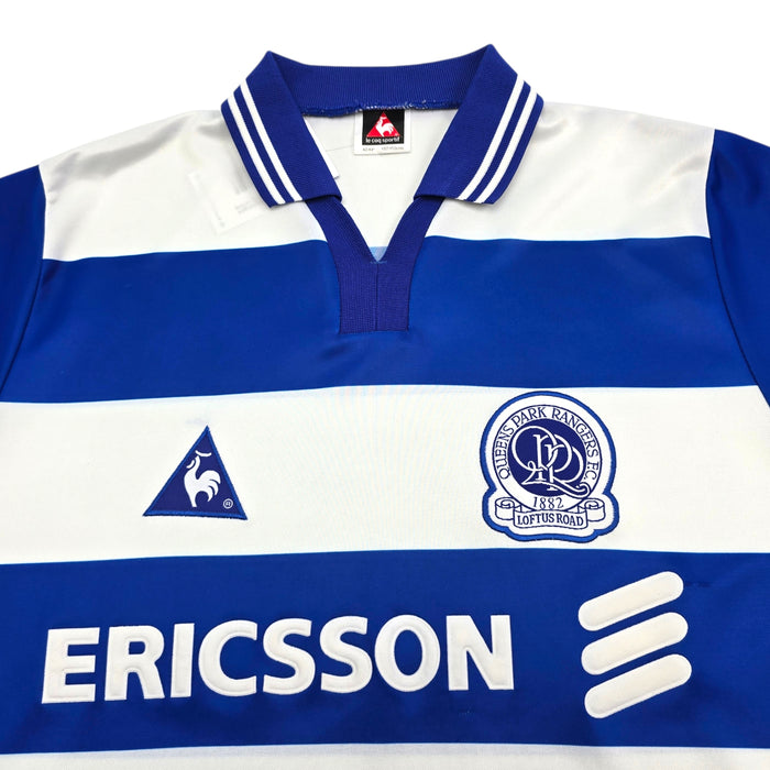 1997/99 Queens Park Rangers Home Football Shirt (L) Le Coq Sportif