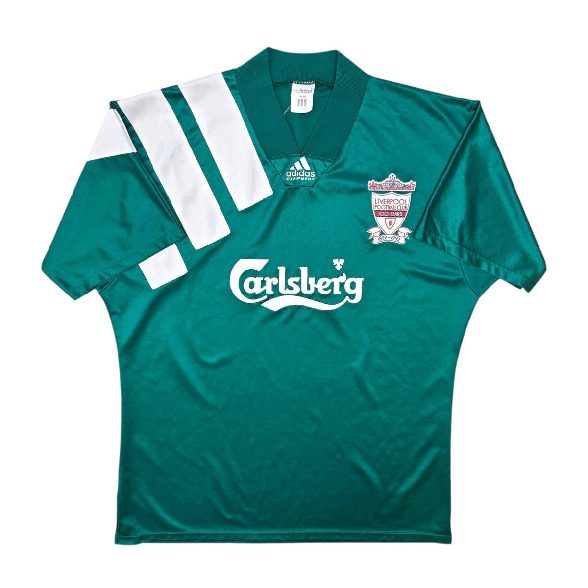 1992/93 Liverpool Away Football Shirt (XL) Adidas