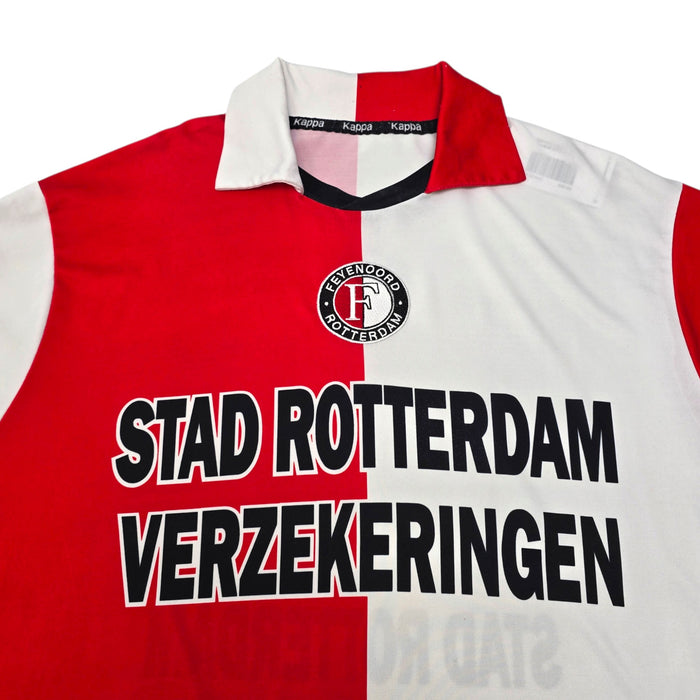 2001/02 Feyenoord Home Football Shirt (M) Kappa