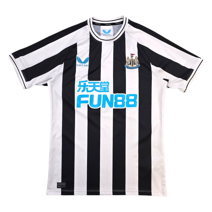 2022/23 Newcastle United Home Football Shirt (M) Castore #14 Isak