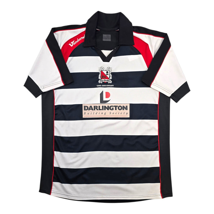 2008/09 Darlington Home Football Shirt (M) Vandanel (Save Our Club)