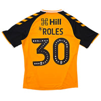 2019/20 Cambridge United Home Football Shirt (M) Hummel #30 Roles