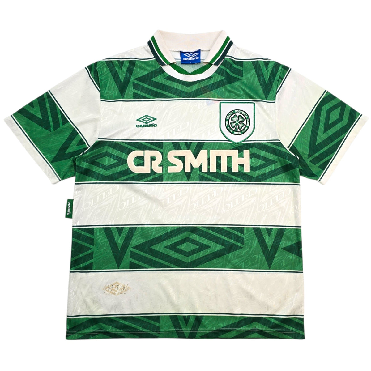 1993/95 Celtic Home Football Shirt (L) Umbro