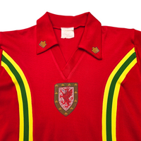 1976/79 Wales Home Football Shirt (S) Admiral