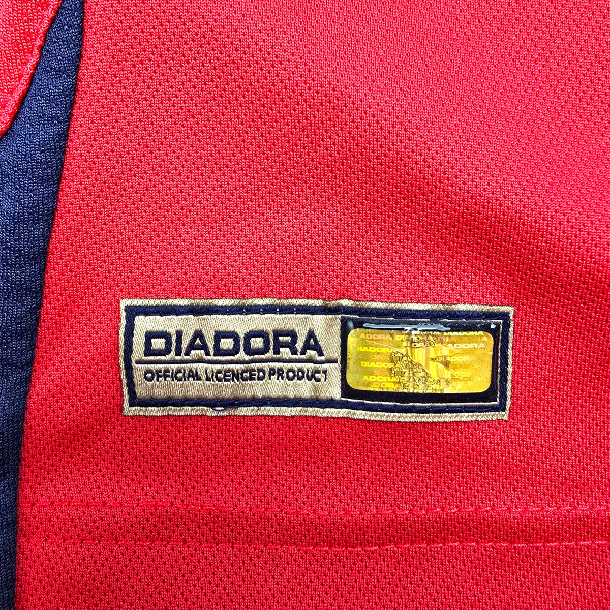2006/07 Colchester United Away Football Shirt (L) Diadora #26