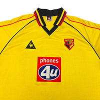 1999/01 Watford Home Football Shirt (2XL) Le Coq Sportif