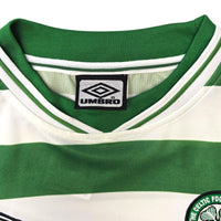 1999/01 Celtic Home Football Shirt (L) Umbro