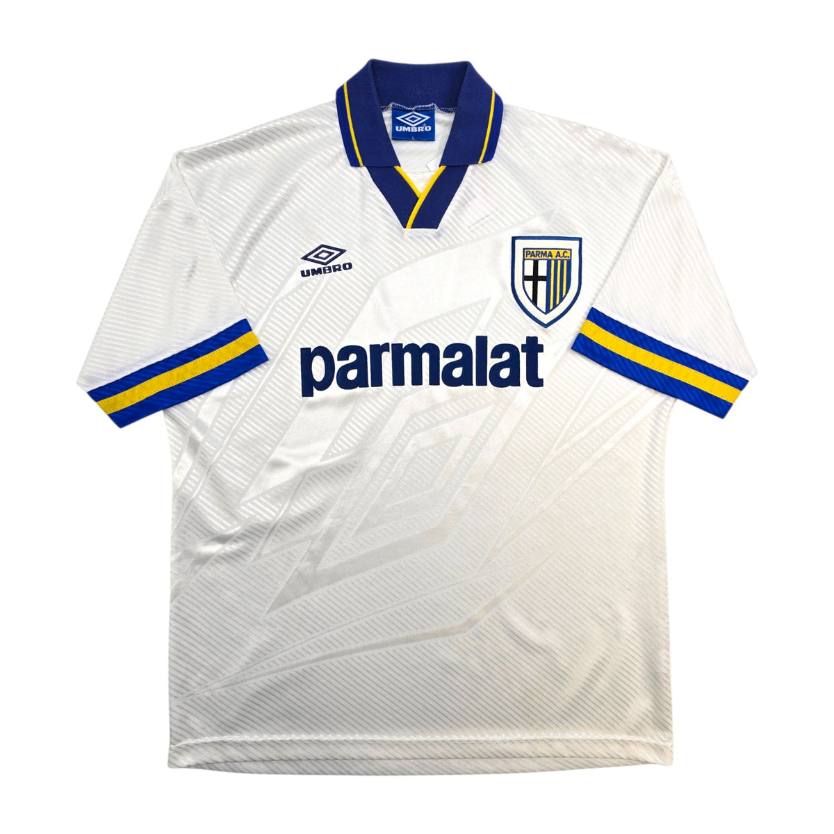 1993/95 Parma Home Football Shirt (L) Umbro
