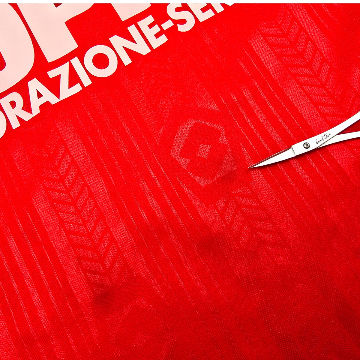 1998/99 Piacenza Home Football Shirt (M) Lotto #10 Stroppa