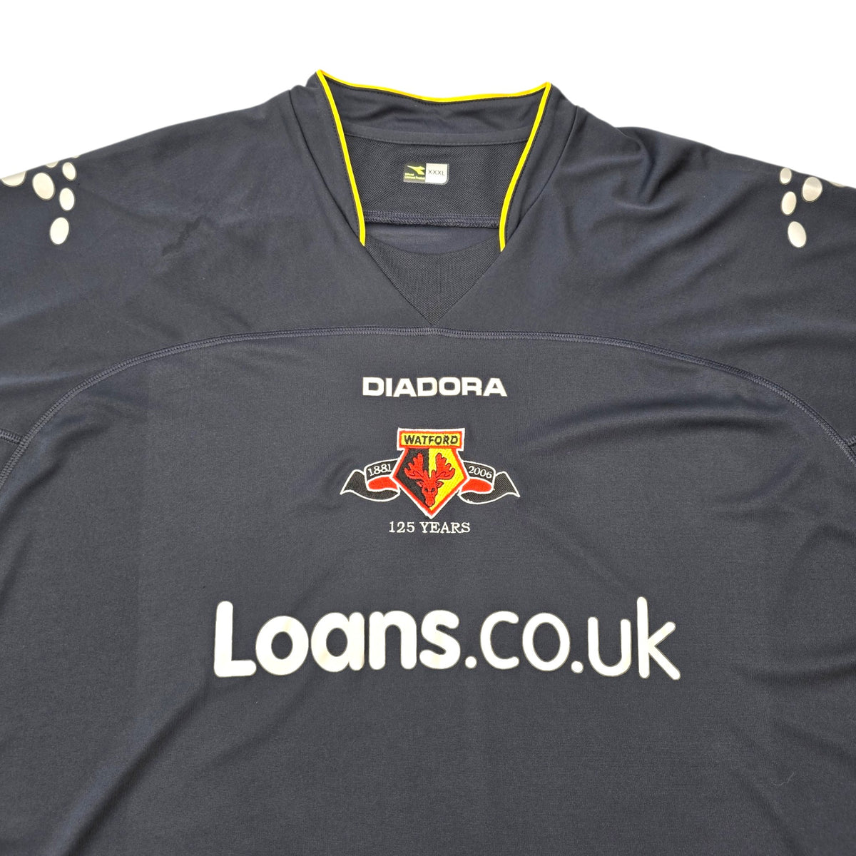 2006/07 Watford Away Football Shirt (3XL) Diadora (125yr Anniversary)