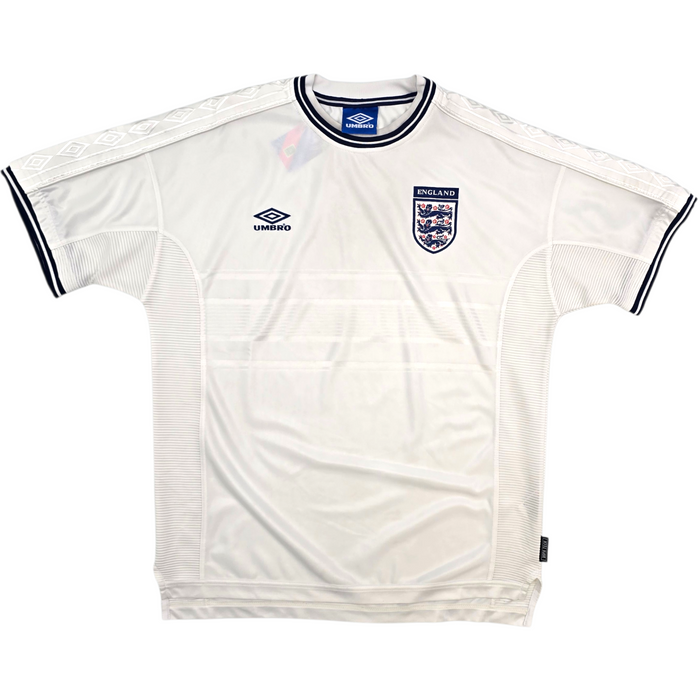 1999/01 England Home Football Shirt (XL) Umbro
