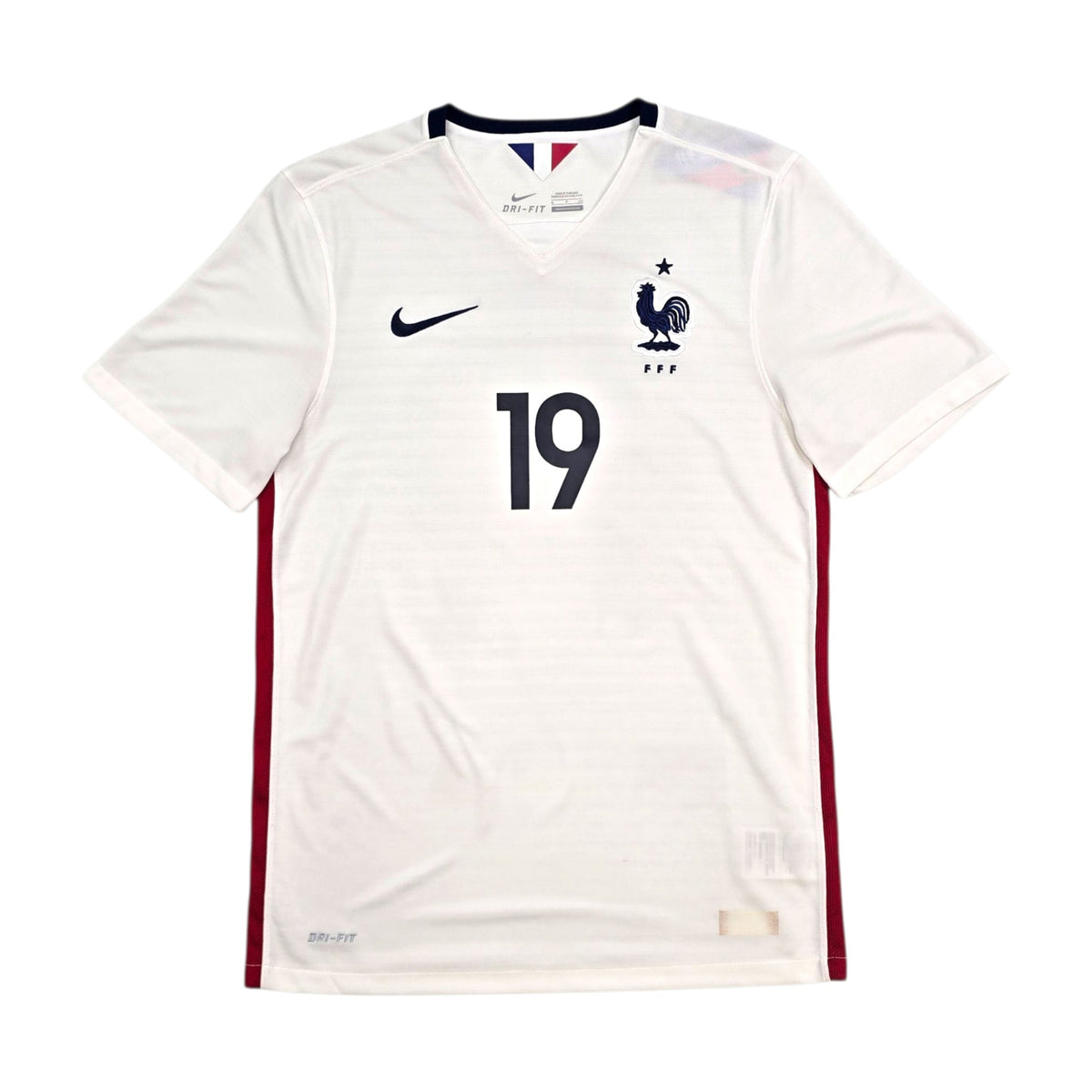 2015/16 France Away Football Shirt (S) Nike #19 Pogba