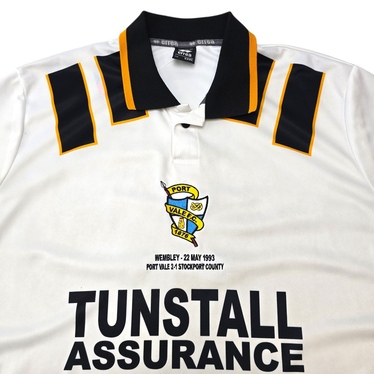 1993/95 Port Vale Home Football Shirt (3XL) Errea (2014 Re-Issue)