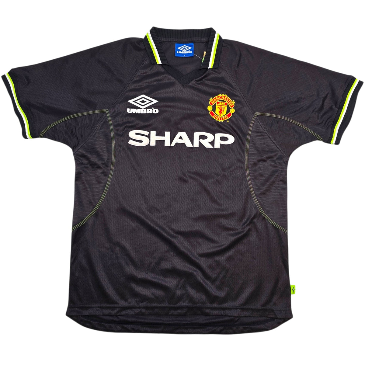 1998/99 Manchester United Third Football Shirt (L) Umbro #16 Keane