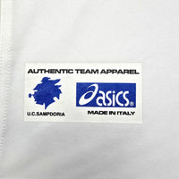 2001/02 Sampdoria Away Football Shirt (S) Asics