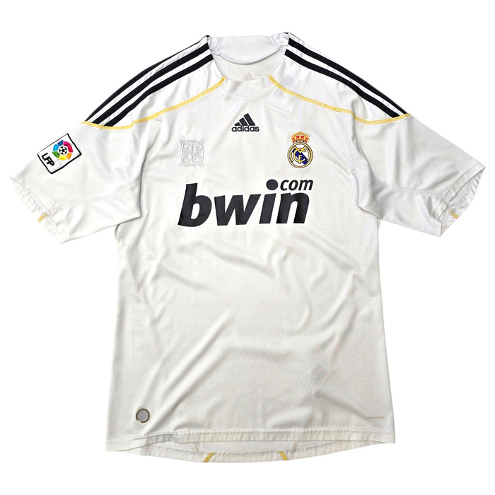 2009/10 Real Madrid Home Football Shirt (S) Adidas #4 Sergio Ramos