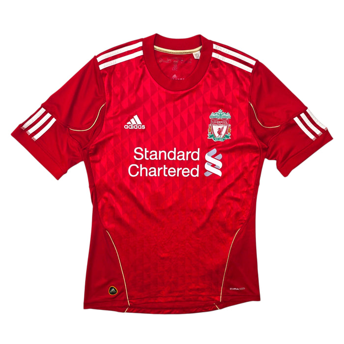 2010/12 Liverpool Home Football Shirt (S) Adidas #10 Cole
