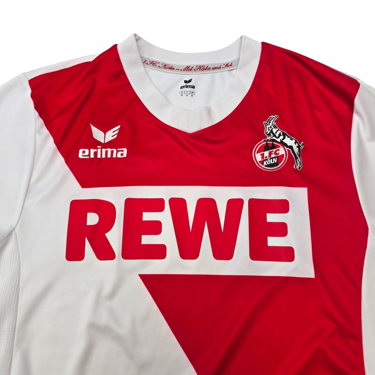 2014/15 FC Köln Home Football Shirt (M) Erima