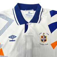 1991/92 Luton Town Home Football Shirt (L) Umbro #3