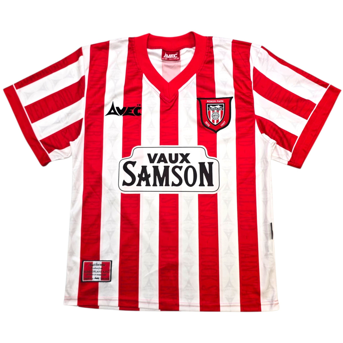 1996/97 Sunderland Home Football Shirt (S) Avec