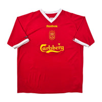 2001/03 Liverpool European Football Shirt (XL) Reebok