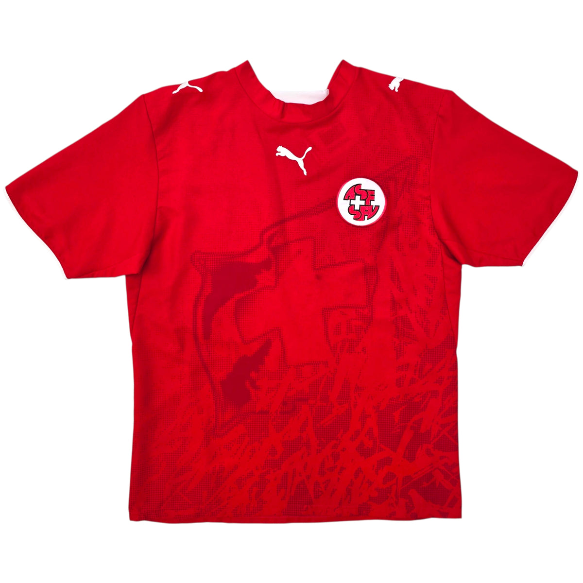 2006/08 Switzerland Home Football Shirt (M) Puma