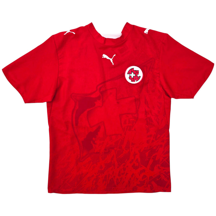 2006/08 Switzerland Home Football Shirt (M) Puma