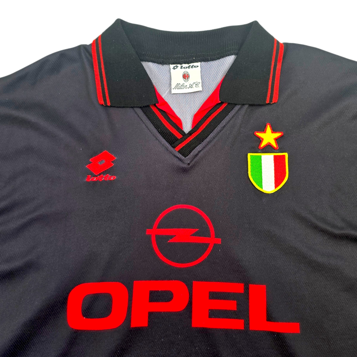 1996/97 AC Milan Third Football Shirt (L) Lotto #3 Maldini