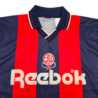 1993/95 Bolton Wanderers Away Football Shirt (M) Reebok
