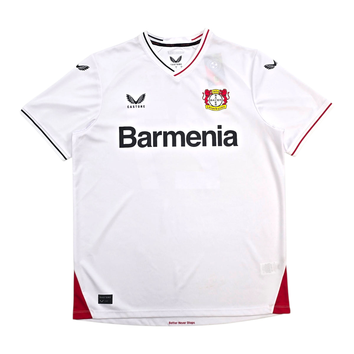 2022/23 Bayer Leverkusen Third Football Shirt (XL) Castore #27 Wirtz