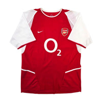 2002/04 Arsenal Home Football Shirt (L) Nike #14 Henry