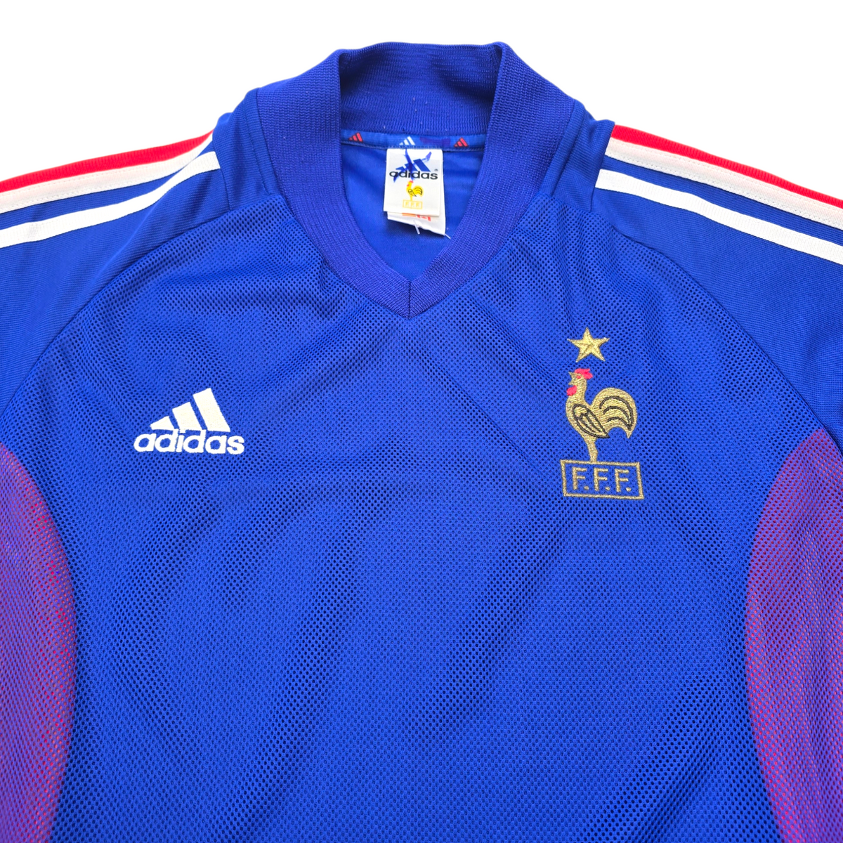 2002/04 France Home Football Shirt (M) Adidas