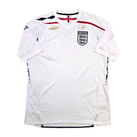 2007/09 England Home Football Shirt (L) Umbro