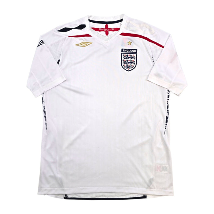 2007/09 England Home Football Shirt (L) Umbro