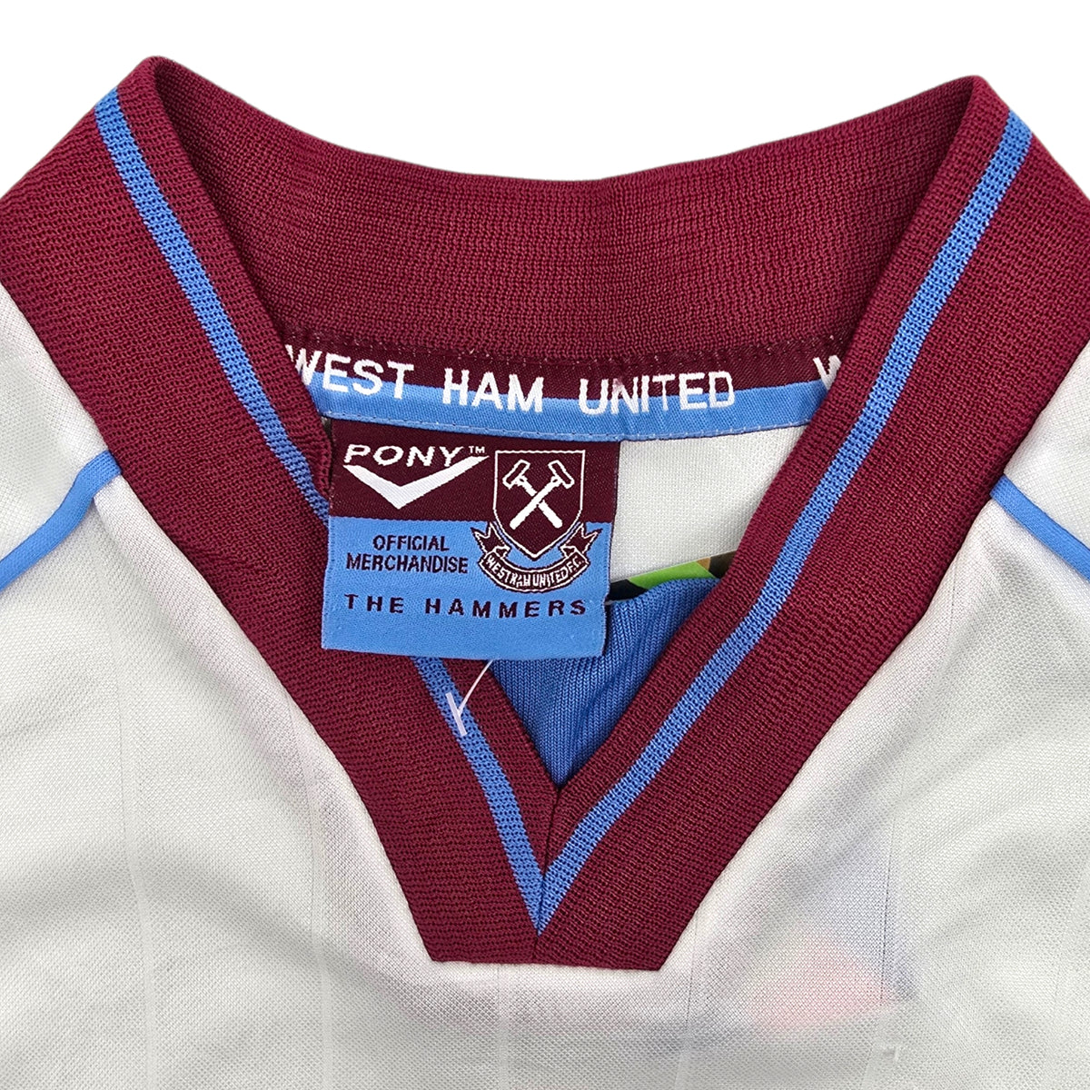 1998/99 West Ham United Away Football Shirt (XL) PONY
