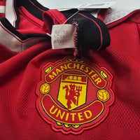 2015/16 Manchester United Home Football Shirt (M) Adidas