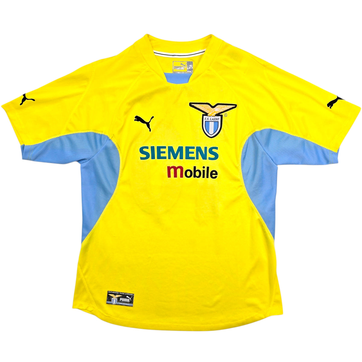 2001/02 Lazio Away Football Shirt (L) Puma #10 Crespo